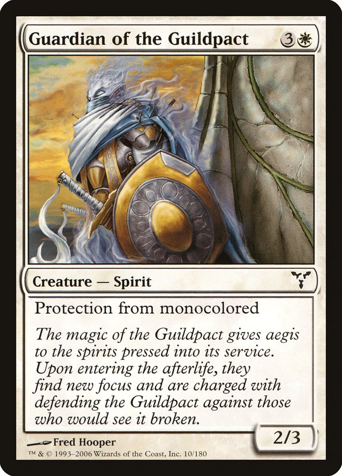 Guardian of the Guildpact [Dissension] MTG Single Magic: The Gathering    | Red Claw Gaming