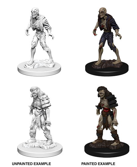 D&D Nolzur's Marvelous Miniatures: Zombies Minatures Wizkids Games    | Red Claw Gaming