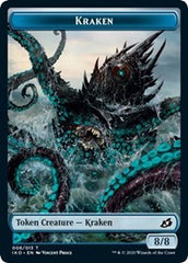 Kraken // Human Soldier (005) Double-Sided Token [Ikoria: Lair of Behemoths Tokens] MTG Single Magic: The Gathering    | Red Claw Gaming