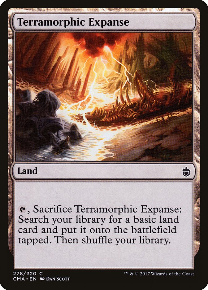 Terramorphic Expanse [Commander Anthology] MTG Single Magic: The Gathering    | Red Claw Gaming