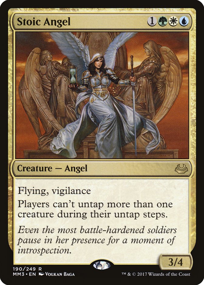 Stoic Angel [Modern Masters 2017] MTG Single Magic: The Gathering    | Red Claw Gaming