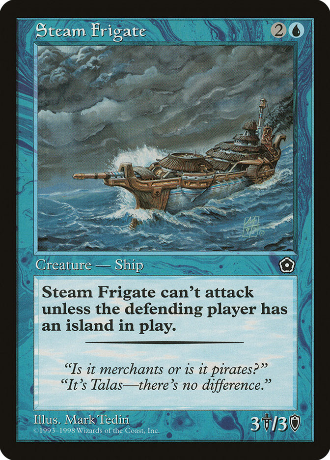 Steam Frigate [Portal Second Age] MTG Single Magic: The Gathering    | Red Claw Gaming