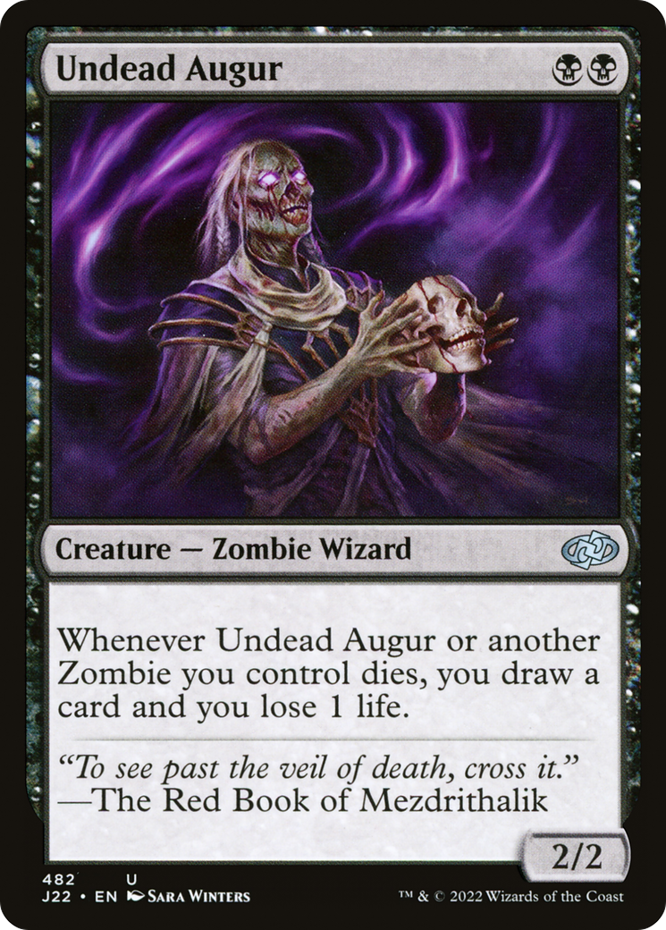 Undead Augur [Jumpstart 2022] MTG Single Magic: The Gathering    | Red Claw Gaming