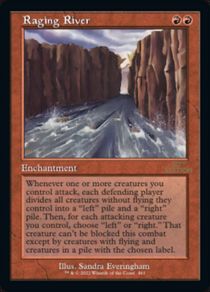 Raging River (Retro) [30th Anniversary Edition] MTG Single Magic: The Gathering    | Red Claw Gaming