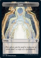 Copy // Construct (030) Double-Sided Token [Commander 2021 Tokens] MTG Single Magic: The Gathering    | Red Claw Gaming