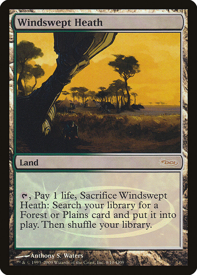 Windswept Heath [Judge Gift Cards 2009] MTG Single Magic: The Gathering    | Red Claw Gaming