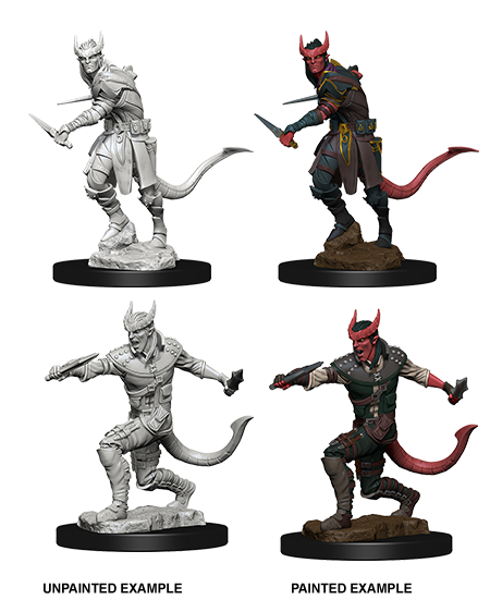 D&D Nolzur's Marvelous Miniatures: Tiefling Rogue Minatures Wizkids Games    | Red Claw Gaming