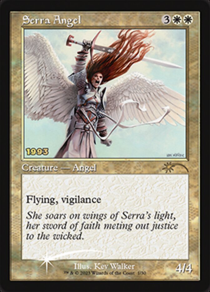 Serra Angel [30th Anniversary Promos] MTG Single Magic: The Gathering    | Red Claw Gaming