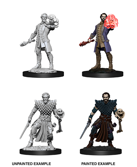 D&D Nolzur's Marvelous Miniatures: Human Warlock Minatures Wizkids Games    | Red Claw Gaming