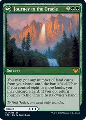 Jadzi, Oracle of Arcavios // Journey to the Oracle [Strixhaven: School of Mages Prerelease Promos] MTG Single Magic: The Gathering    | Red Claw Gaming