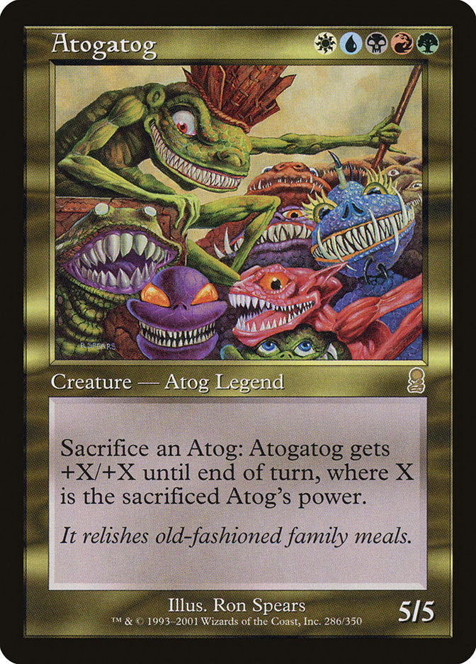 Atogatog [Odyssey] MTG Single Magic: The Gathering    | Red Claw Gaming