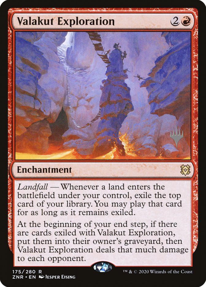 Valakut Exploration (Promo Pack) [Zendikar Rising Promos] MTG Single Magic: The Gathering    | Red Claw Gaming