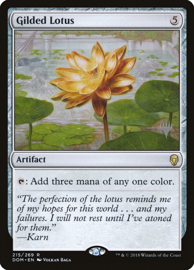 Gilded Lotus (Promo Pack) [Dominaria Promos] MTG Single Magic: The Gathering    | Red Claw Gaming