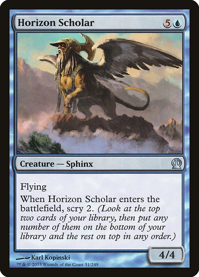 Horizon Scholar [Theros] MTG Single Magic: The Gathering    | Red Claw Gaming