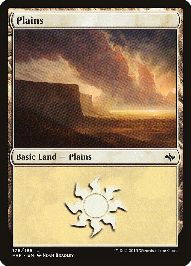 Plains (176) [Fate Reforged] MTG Single Magic: The Gathering    | Red Claw Gaming