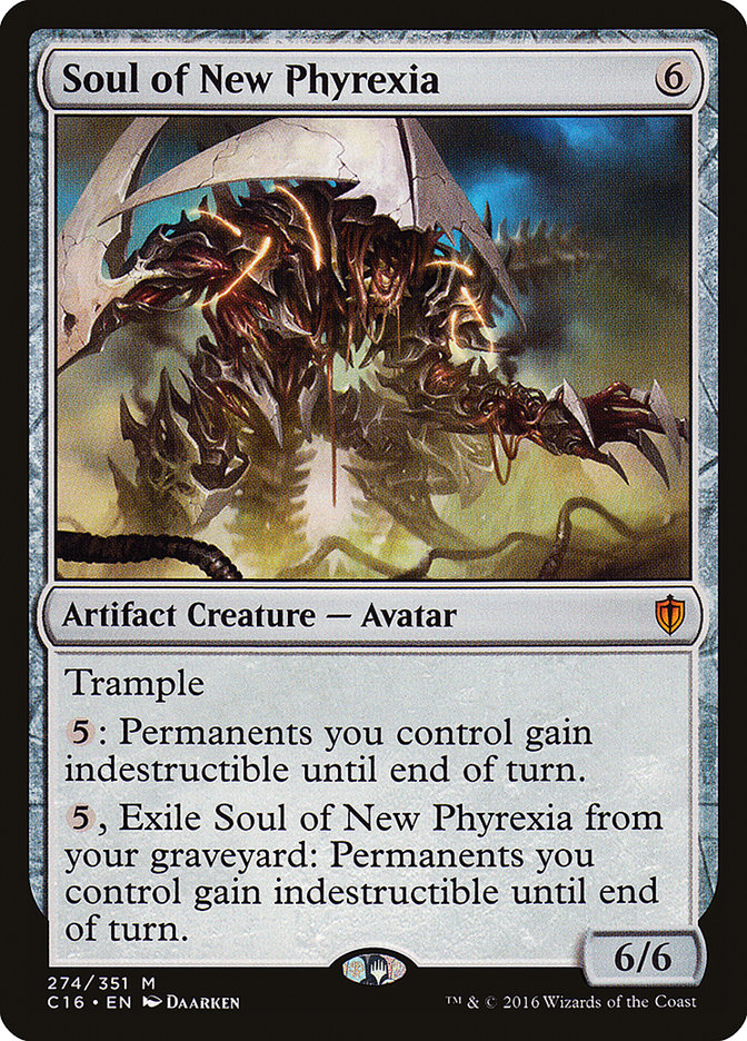 Soul of New Phyrexia [Commander 2016] MTG Single Magic: The Gathering    | Red Claw Gaming