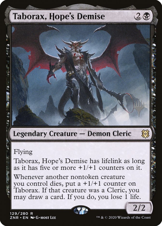 Taborax, Hope's Demise (Promo Pack) [Zendikar Rising Promos] MTG Single Magic: The Gathering    | Red Claw Gaming