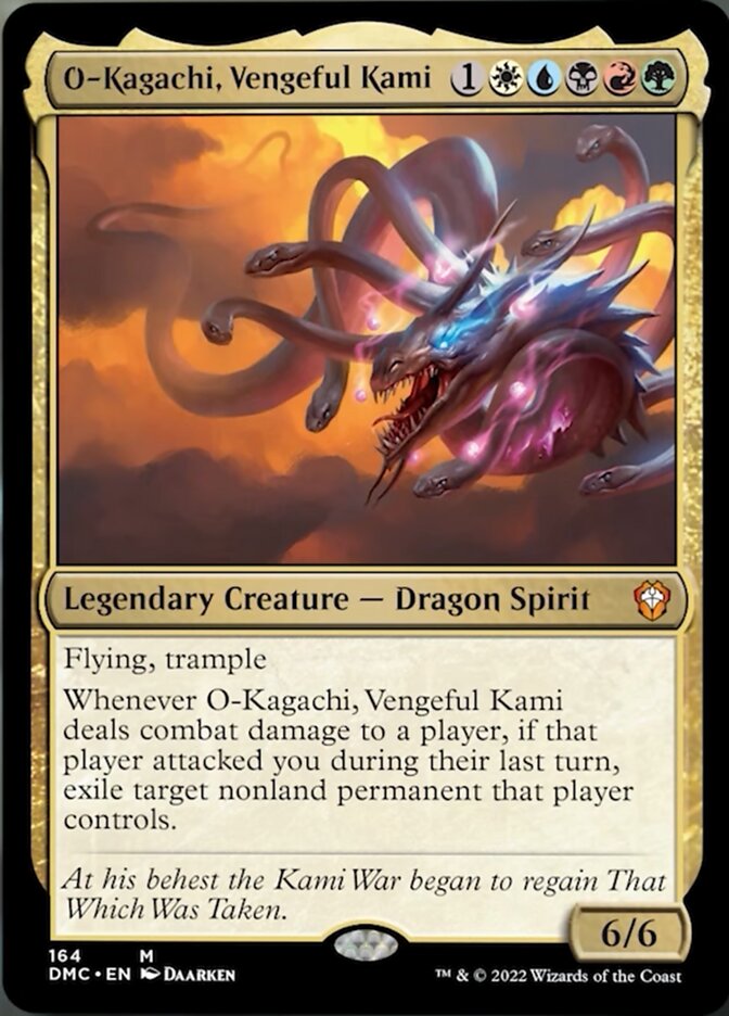 O-Kagachi, Vengeful Kami [Dominaria United Commander] MTG Single Magic: The Gathering    | Red Claw Gaming