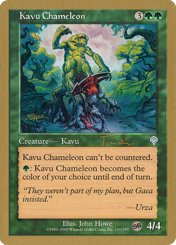 Kavu Chameleon (Jan Tomcani) (SB) [World Championship Decks 2001] MTG Single Magic: The Gathering    | Red Claw Gaming