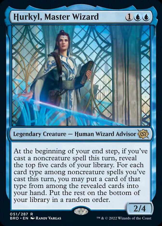 Hurkyl, Master Wizard [The Brothers' War] MTG Single Magic: The Gathering    | Red Claw Gaming