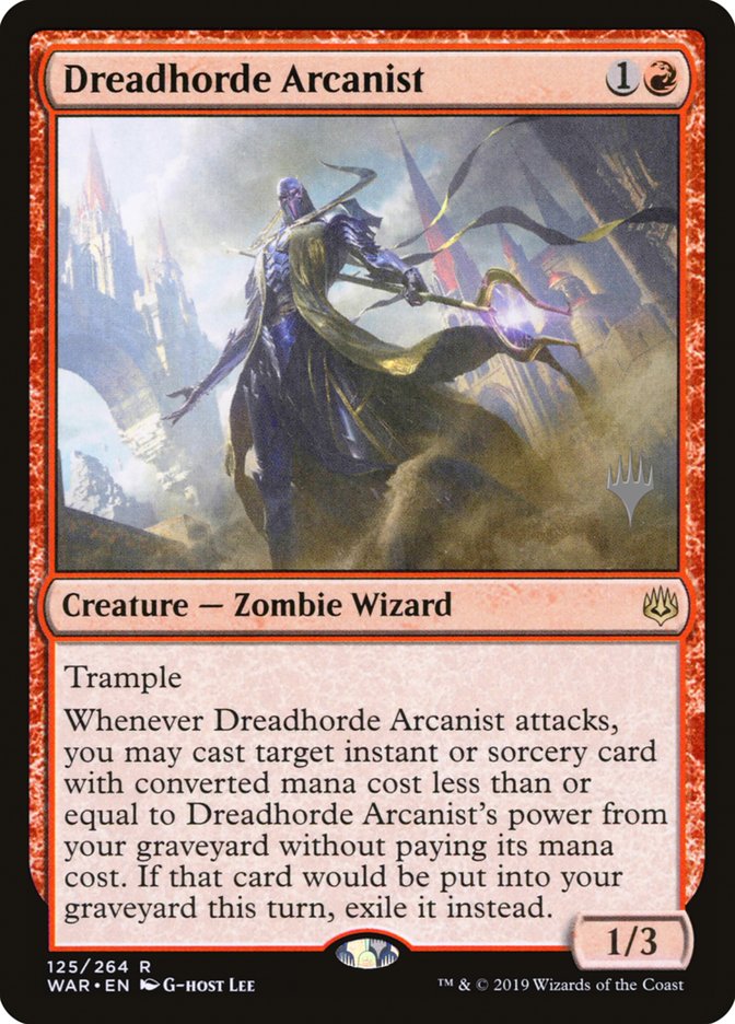 Dreadhorde Arcanist (Promo Pack) [War of the Spark Promos] MTG Single Magic: The Gathering    | Red Claw Gaming