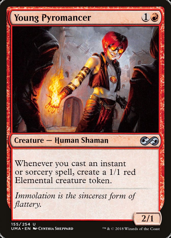 Young Pyromancer [Ultimate Masters] MTG Single Magic: The Gathering    | Red Claw Gaming