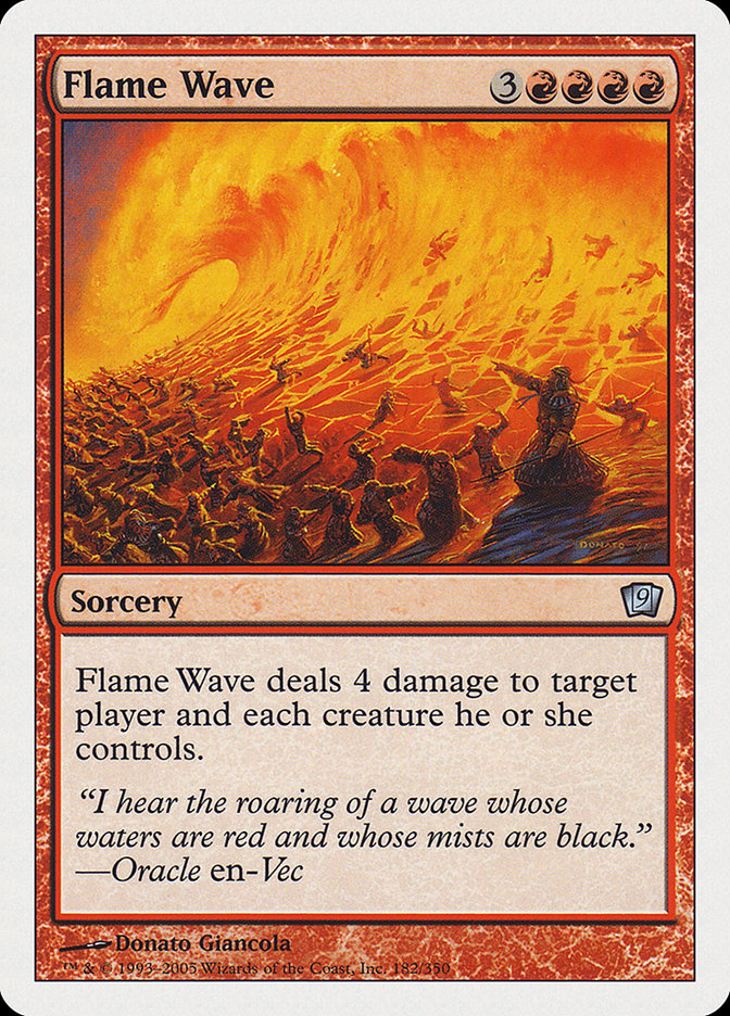 Flame Wave [Ninth Edition] MTG Single Magic: The Gathering    | Red Claw Gaming