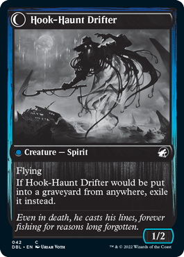 Baithook Angler // Hook-Haunt Drifter [Innistrad: Double Feature] MTG Single Magic: The Gathering    | Red Claw Gaming