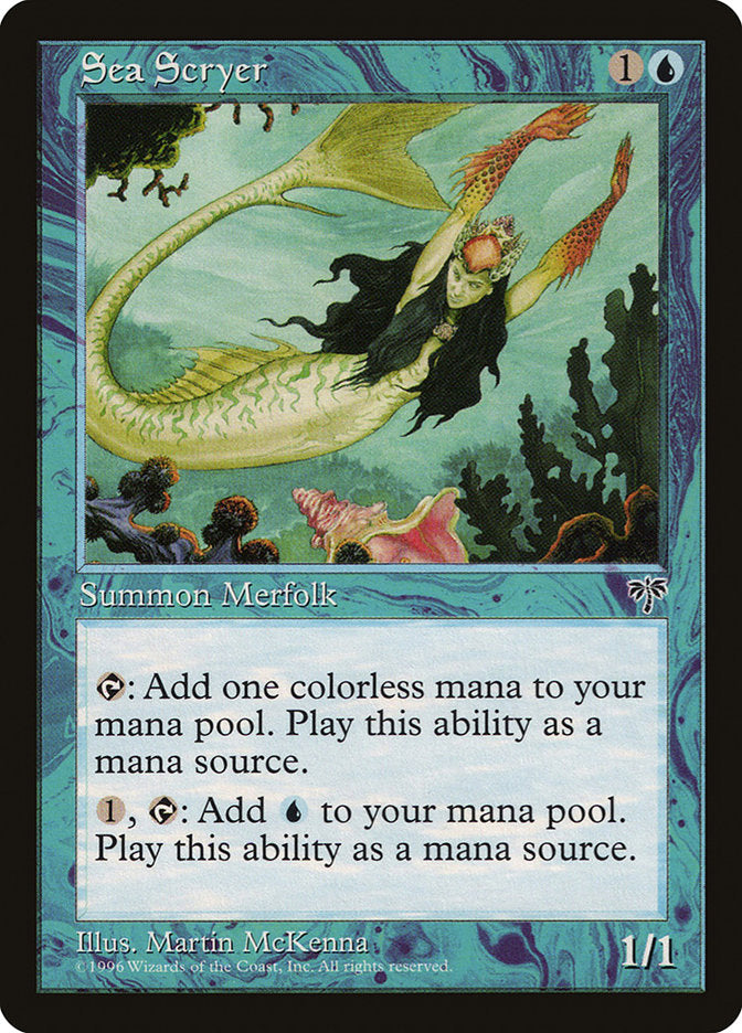 Sea Scryer [Mirage] MTG Single Magic: The Gathering    | Red Claw Gaming