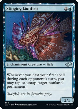 Stinging Lionfish [Jumpstart 2022] MTG Single Magic: The Gathering    | Red Claw Gaming