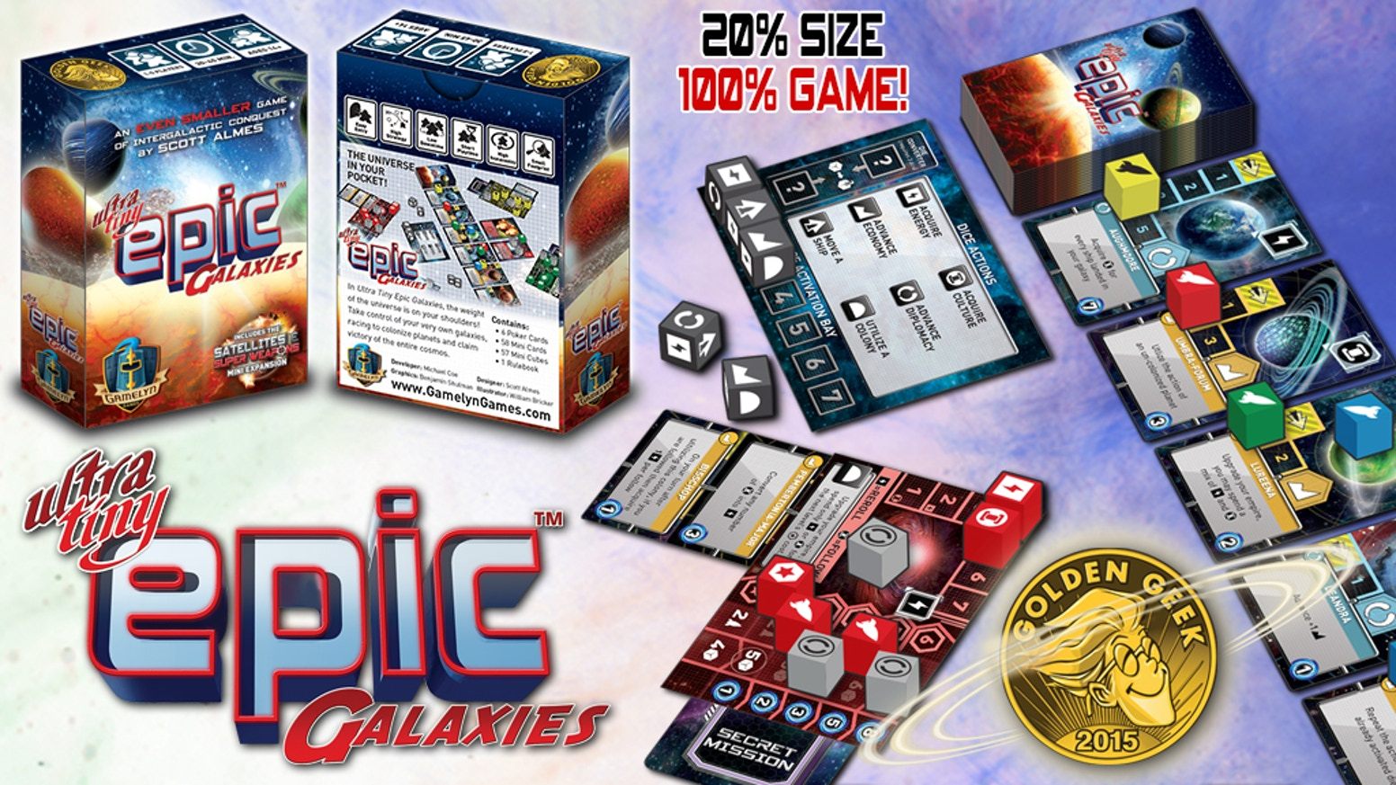 Ultra Tiny Epic Galaxies Board Games Universal DIstribution    | Red Claw Gaming