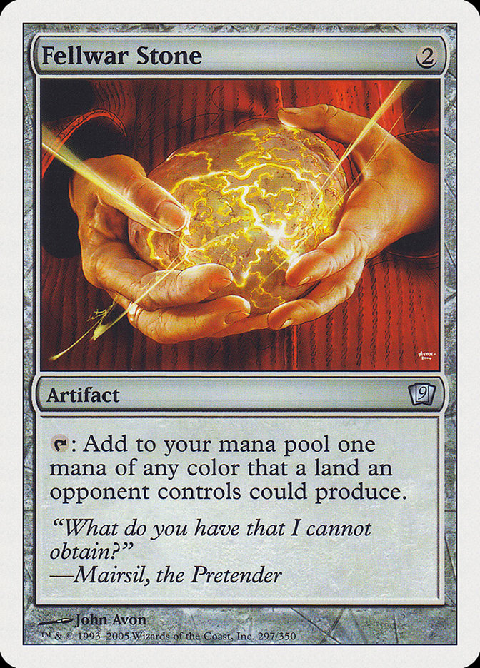 Fellwar Stone [Ninth Edition] MTG Single Magic: The Gathering    | Red Claw Gaming