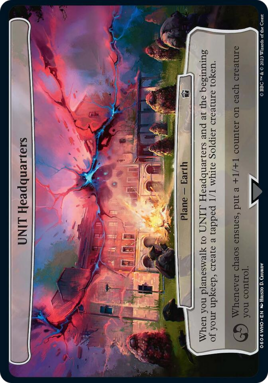 UNIT Headquarters [Planechase] MTG Single Magic: The Gathering    | Red Claw Gaming