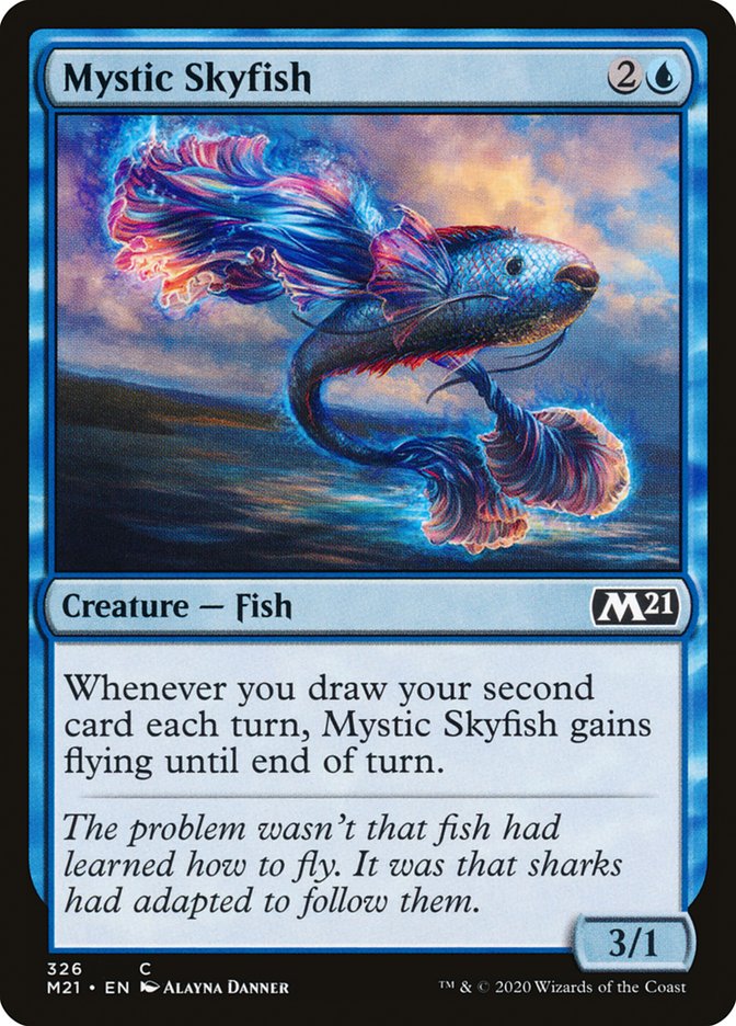 Mystic Skyfish [Core Set 2021] MTG Single Magic: The Gathering    | Red Claw Gaming