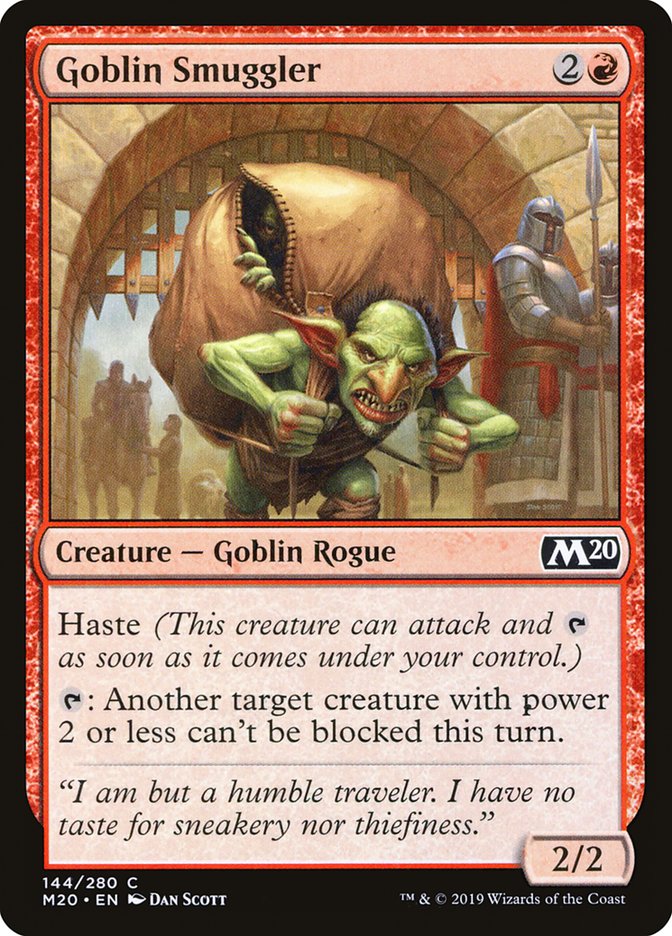 Goblin Smuggler [Core Set 2020] MTG Single Magic: The Gathering    | Red Claw Gaming