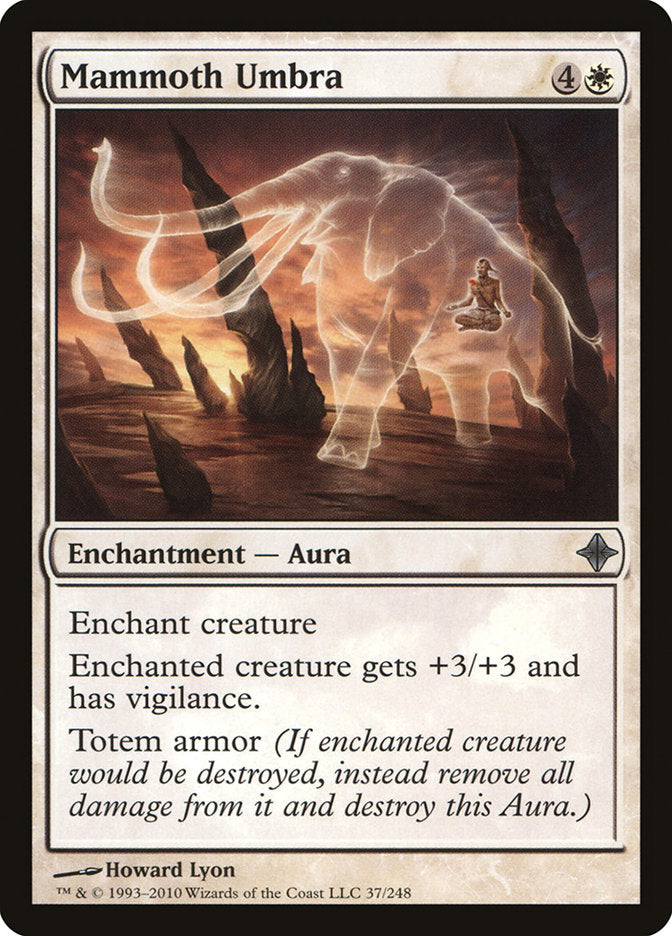 Mammoth Umbra [Rise of the Eldrazi] MTG Single Magic: The Gathering    | Red Claw Gaming