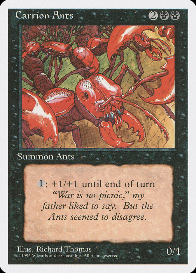 Carrion Ants [Fourth Edition] MTG Single Magic: The Gathering    | Red Claw Gaming