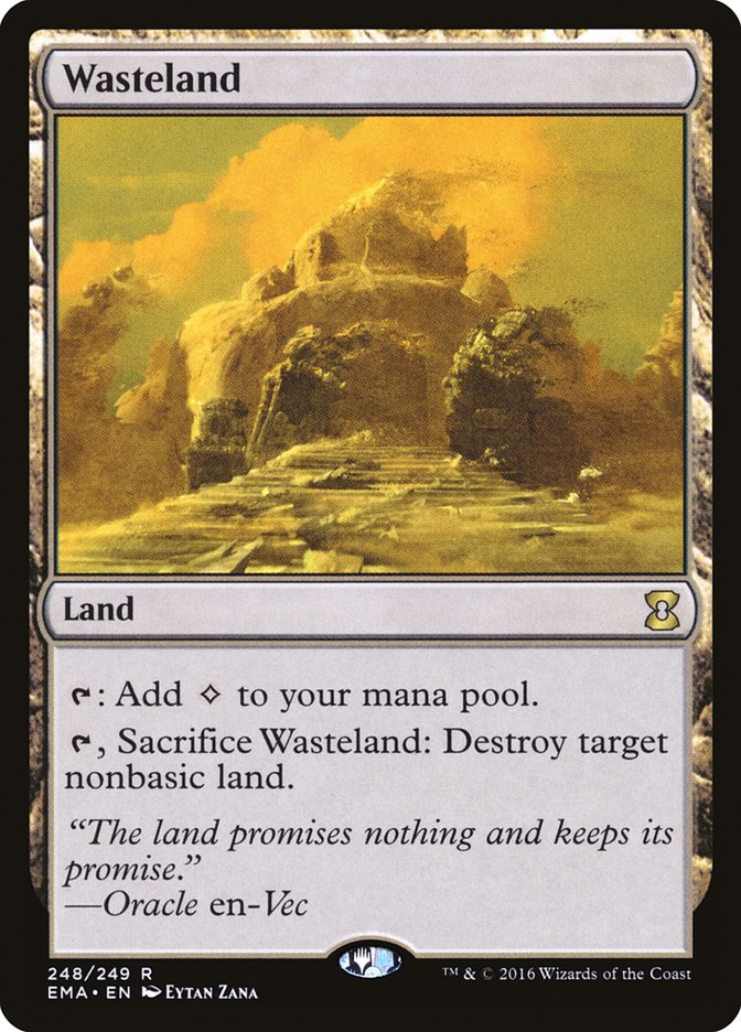 Wasteland [Eternal Masters] MTG Single Magic: The Gathering    | Red Claw Gaming