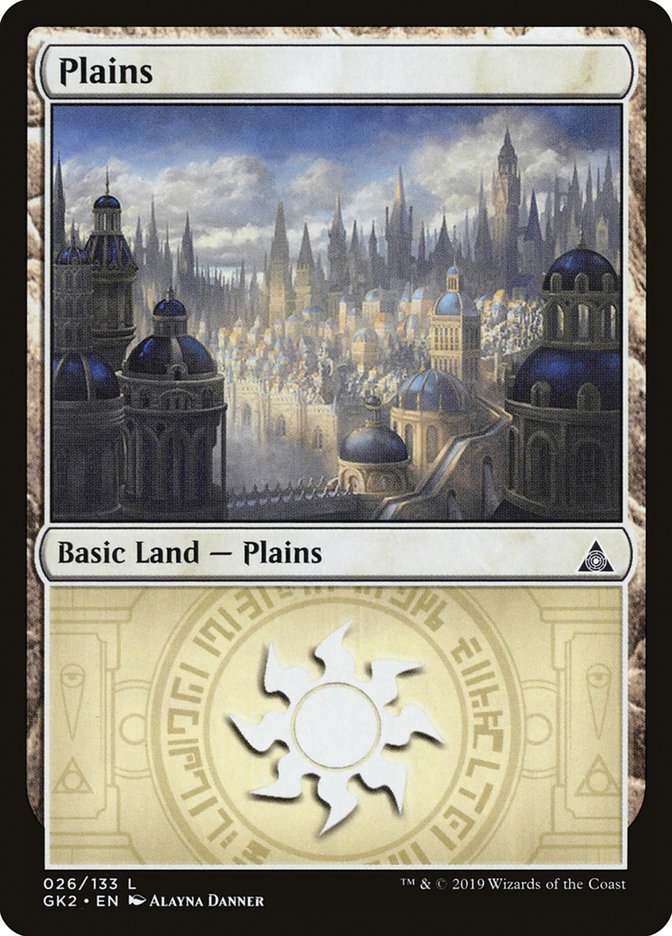 Plains (26) [Ravnica Allegiance Guild Kit] MTG Single Magic: The Gathering    | Red Claw Gaming