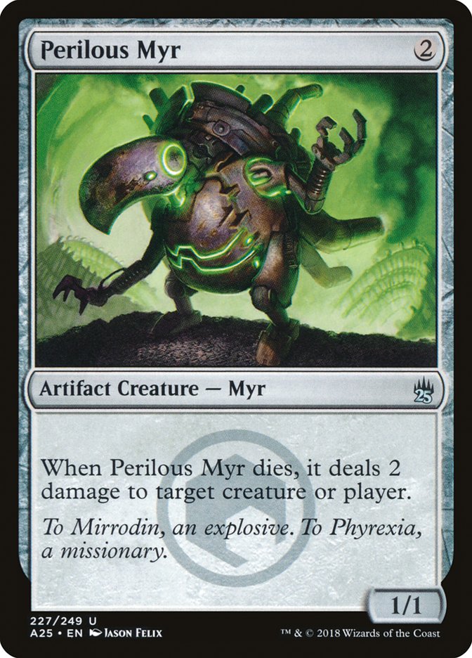 Perilous Myr [Masters 25] MTG Single Magic: The Gathering    | Red Claw Gaming