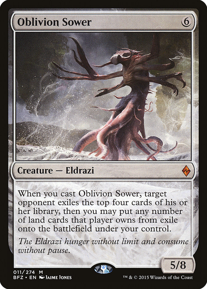 Oblivion Sower [Battle for Zendikar] MTG Single Magic: The Gathering    | Red Claw Gaming