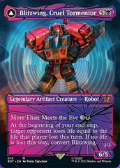 Blitzwing, Cruel Tormentor // Blitzwing, Adaptive Assailant (Shattered Glass) [Transformers] MTG Single Magic: The Gathering    | Red Claw Gaming