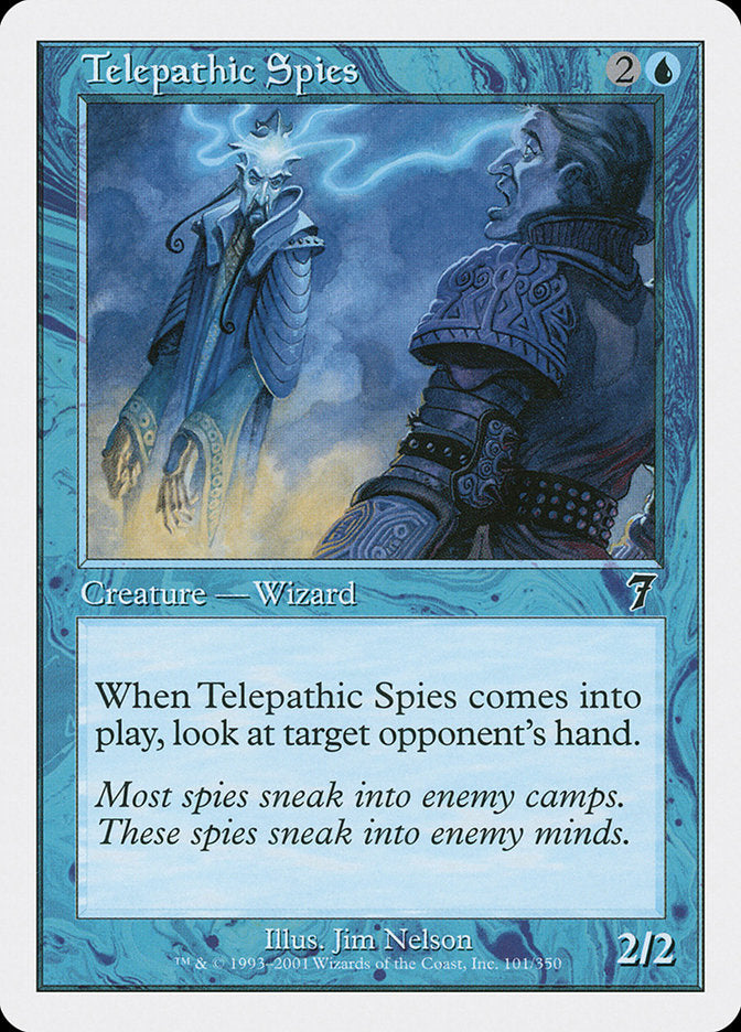 Telepathic Spies [Seventh Edition] MTG Single Magic: The Gathering    | Red Claw Gaming