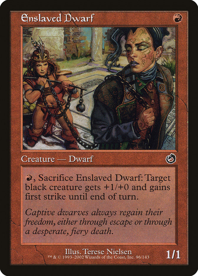 Enslaved Dwarf [Torment] MTG Single Magic: The Gathering    | Red Claw Gaming