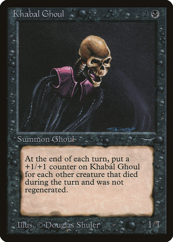 Khabal Ghoul [Arabian Nights] MTG Single Magic: The Gathering    | Red Claw Gaming