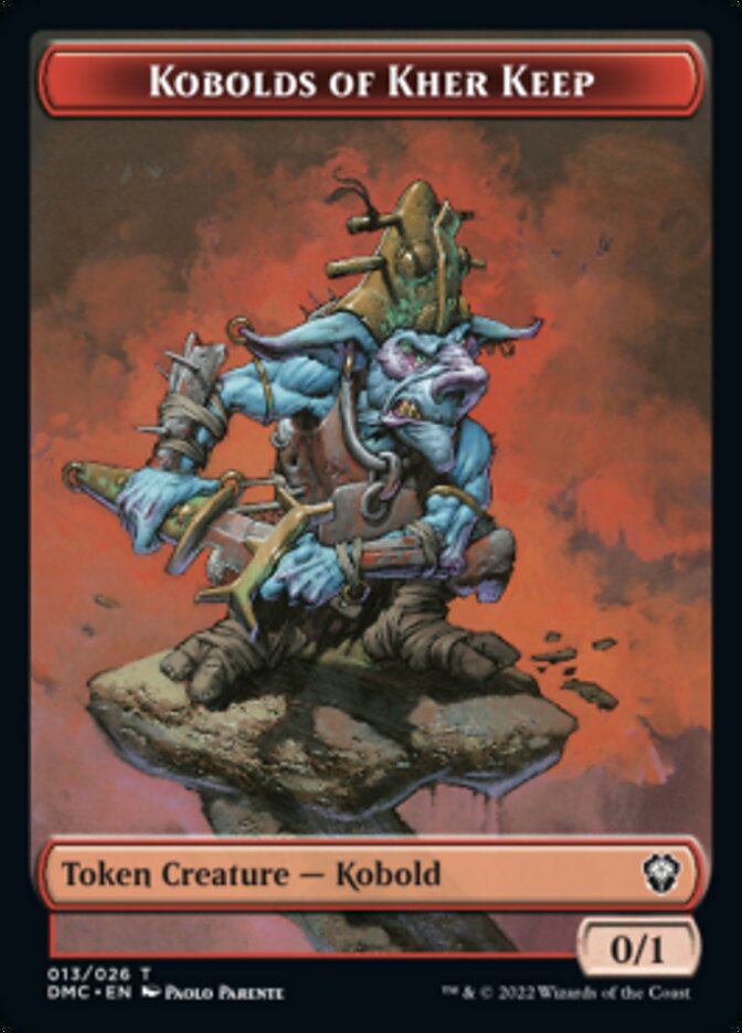 Phyrexian // Kobolds of Kher Keep Double-Sided Token [Dominaria United Tokens] MTG Single Magic: The Gathering    | Red Claw Gaming