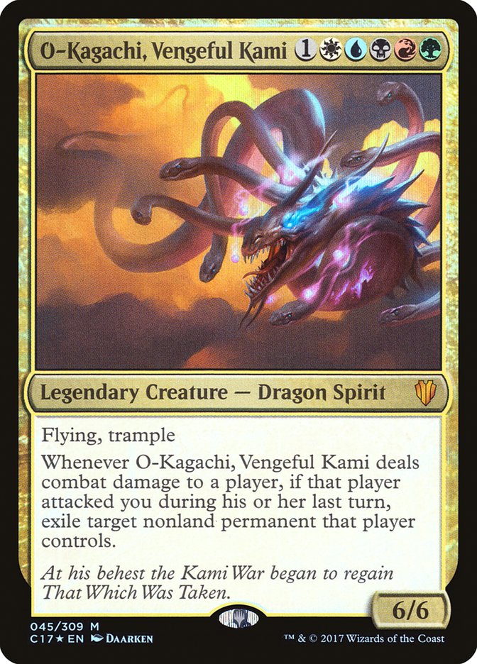 O-Kagachi, Vengeful Kami [Commander 2017] MTG Single Magic: The Gathering    | Red Claw Gaming