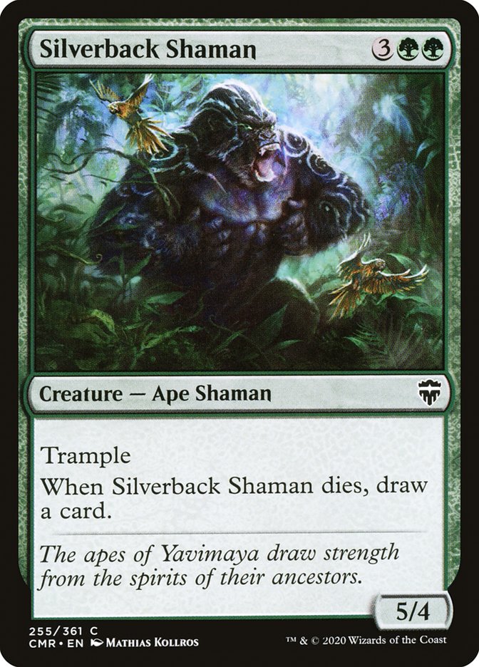 Silverback Shaman [Commander Legends] MTG Single Magic: The Gathering    | Red Claw Gaming