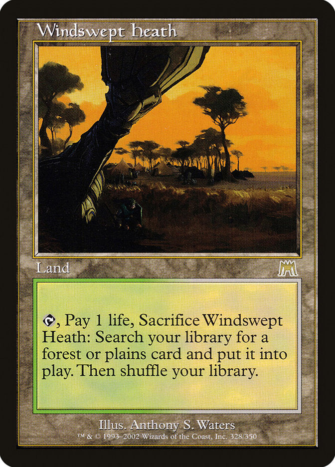 Windswept Heath [Onslaught] MTG Single Magic: The Gathering    | Red Claw Gaming