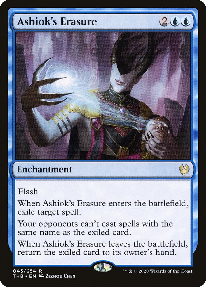 Ashiok's Erasure [Theros Beyond Death] MTG Single Magic: The Gathering    | Red Claw Gaming